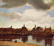 View on Delft. Johannes Vermeer